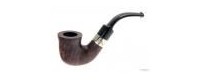 Peterson Aran Pipes: Warm Walnut Finish with Handcrafted Smooth or Rustic Finish